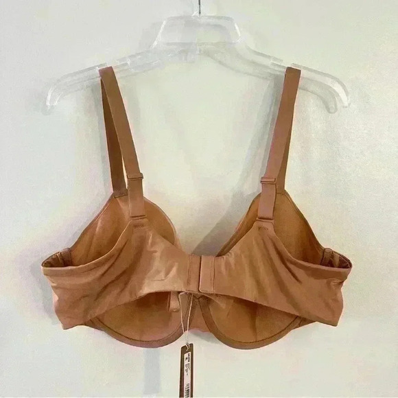 NWT Skims Weightless Demi Bra 46D Ochre Underwire Lightweight Breathable - Picture 8 of 9